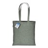 Tote-bag en coton recyclé à impact carbone neutre 280 g/m2, anses longues
