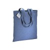 Tote-bag en coton recyclé à impact carbone neutre 280 g/m2, anses longues