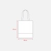 Tote-bag en coton 230g/m2, base en toile de jute, anses longues