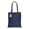 Tote bag en coton denim recyclé, 180 g/m2, anses longues