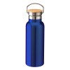 Thermos en acier inoxidable avec double paroi isolante de 500 ml avec bouchon en bambou