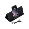 Tapis de souris et support pour téléphone portable en R-pet, avec chargeur wireless