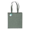 Tote bag  en coton recyclé 190 g/m2, anses longues et soufflet