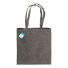 Tote bag  en coton recyclé 190 g/m2, anses longues et soufflet