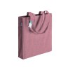 Tote bag  en coton recyclé 190 g/m2, anses longues et soufflet