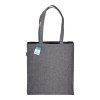 Tote bag en coton recyclé 280 g/m2, anses longues et soufflet
