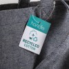 Tote bag en coton recyclé 280 g/m2, anses longues et soufflet