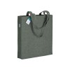 Tote bag en coton recyclé 280 g/m2, anses longues et soufflet