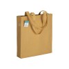 Tote bag en coton recyclé 280 g/m2, anses longues et soufflet