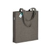 Tote bag en coton recyclé 280 g/m2, anses longues et soufflet