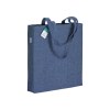 Tote bag en coton recyclé 280 g/m2, anses longues et soufflet