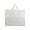 Tote bag en PP recyclé laminé 120g/m2, anses courtes et soufflet