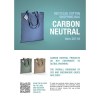 Tablier carbon neutral en coton recyclé 280 gr/m2