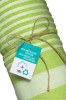 Serviette de plage en coton recyclé style fouta de 350 g/m2