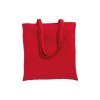 Tote bag en coton/poliéster recyclé180 g/m2, anses longues et soufflet