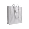 Tote bag en coton/poliéster recyclé180 g/m2, anses longues et soufflet
