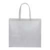 Tote bag thermosoudé en R-pet  80 g/ m2 avec soufflet