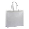 Tote bag thermosoudé en R-pet  80 g/ m2 avec soufflet