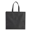 Tote bag thermosoudé en R-pet  80 g/ m2 avec soufflet
