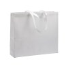 Tote bag thermosoudé en R-pet  80 g/ m2 avec soufflet