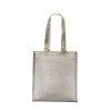Tote bag en polycoton brillant 90 g/m2, anses longues