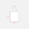 Tote bag en coton recyclé 120 g/m2, anses longues