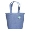 Tote bag en coton recyclé avec soufflet, 280 g/m2