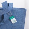 Tote bag en coton recyclé avec soufflet, 280 g/m2