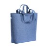 Tote bag en coton recyclé, avec soufflet à la base et anses doubles, 280 g/m2