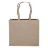 Tote bag en coton recyclé, 120 g/m2 avec intérieur laminé en PP