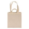 Tote bag avec soufflet en coton 220 g/m2, avec double anse