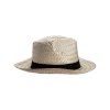 Chapeau de paille avec élastique personnalisable de 3 cm