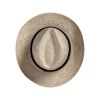 Chapeau de paille avec élastique personnalisable de 3 cm