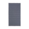 Serviette de plage / Paréo en coton recyclé de 180 gr/m2 avec frange, mesure 90x170 cm