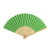 Eventail en papier avec manche en bambou