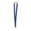Lanyard en polyester recyclé  R-PET avec mousqueton et fermeture de sécurité