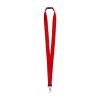 Lanyard en polyester recyclé  R-PET avec mousqueton et fermeture de sécurité