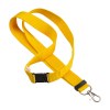 Lanyard en polyester recyclé  R-PET avec mousqueton et fermeture de sécurité