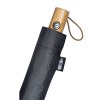Mini parapluie automatique en R-pet avec poignée en bambou