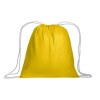 Sac à dos en coton 120 g/m2, avec fermeture à étranglement.