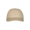 Casquette de base-ball en coton lavé à la pierre 260 g/m2, 6 panneaux