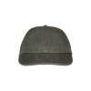 Casquette de base-ball en coton lavé à la pierre 260 g/m2, 6 panneaux
