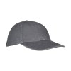 Casquette de base-ball en coton lavé à la pierre 260 g/m2, 6 panneaux