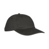 Casquette de base-ball en coton lavé à la pierre 260 g/m2, 6 panneaux