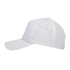 Casquette de baseball en polyester composite, 5 panneaux
