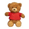 Ourson en polyester avec t-shirt personnalisable