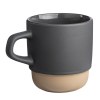 Mug en céramique de 320 ml. Empilable. Extérieur mat et intérieur poli
