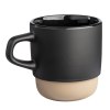 Mug en céramique de 320 ml. Empilable. Extérieur mat et intérieur poli