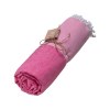 Serviette de plage/Fouta en coton recyclé 180 g/m2 certifiée GRS