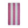 Serviette de plage/Fouta en coton recyclé 180 g/m2 certifiée GRS